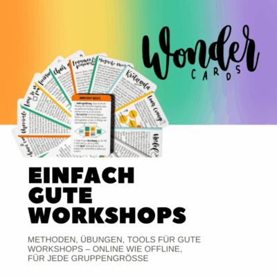 wondercards einfach gute workshops moderation