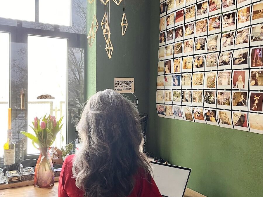 Morgens drehe ich die Heizung auf ‘drei’